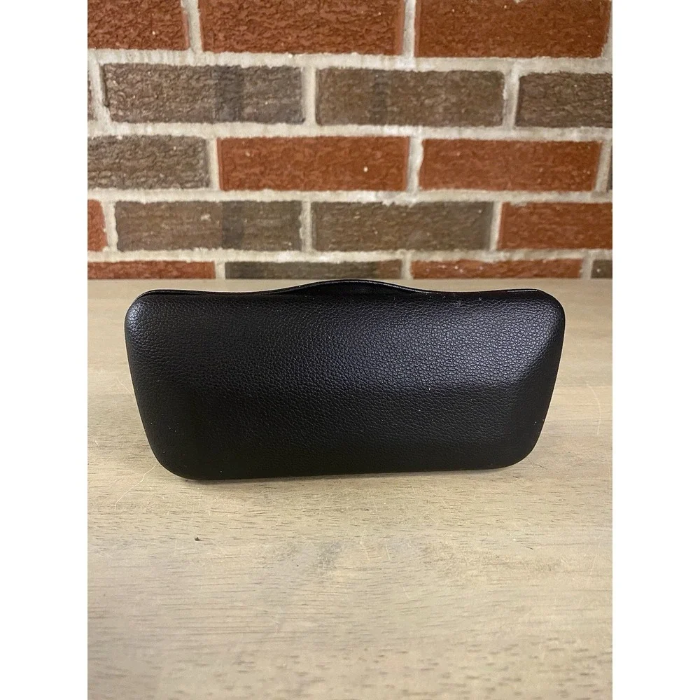 Balenciaga Eyeglasses Case Black‎ Hard Clamshell Authentic Designer